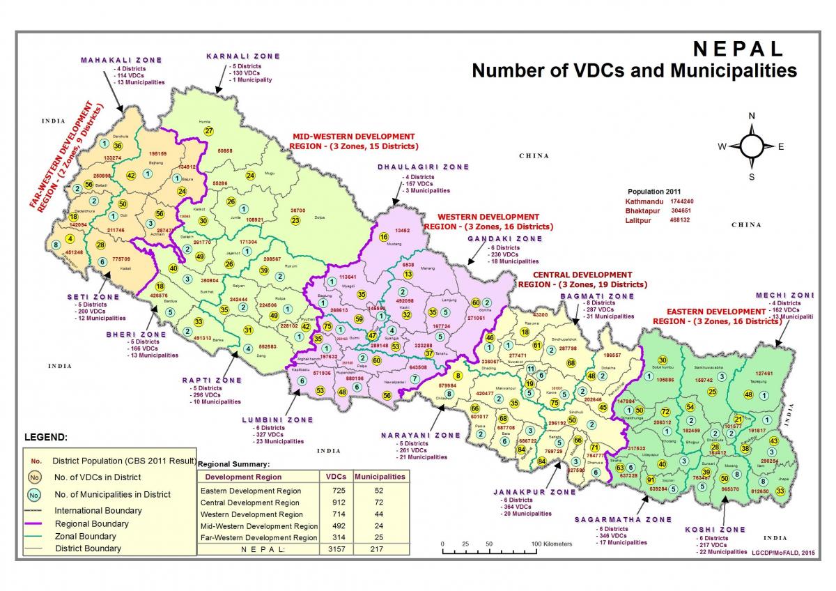 ನಕ್ಷೆ ಜಿಐಎಸ್ ನೇಪಾಳ