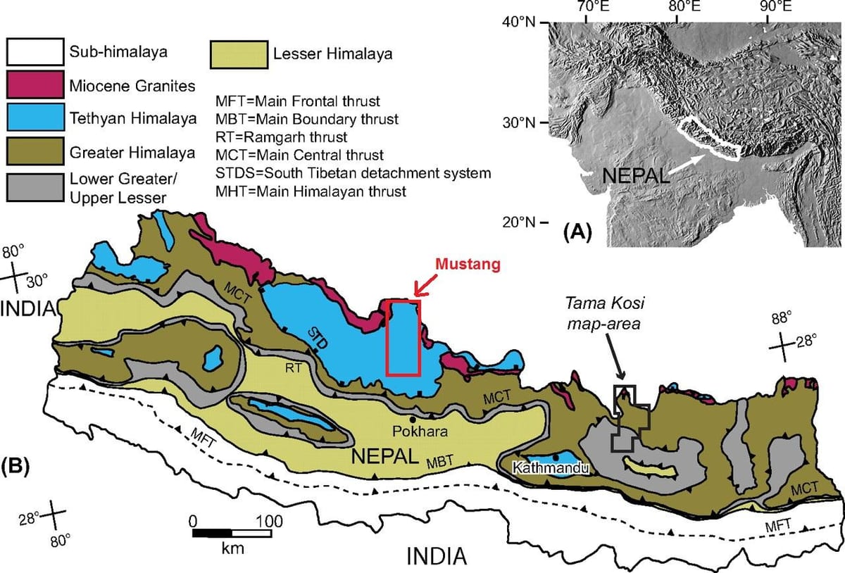 ನಕ್ಷೆ ಭೂವೈಜ್ಞಾನಿಕ nepa