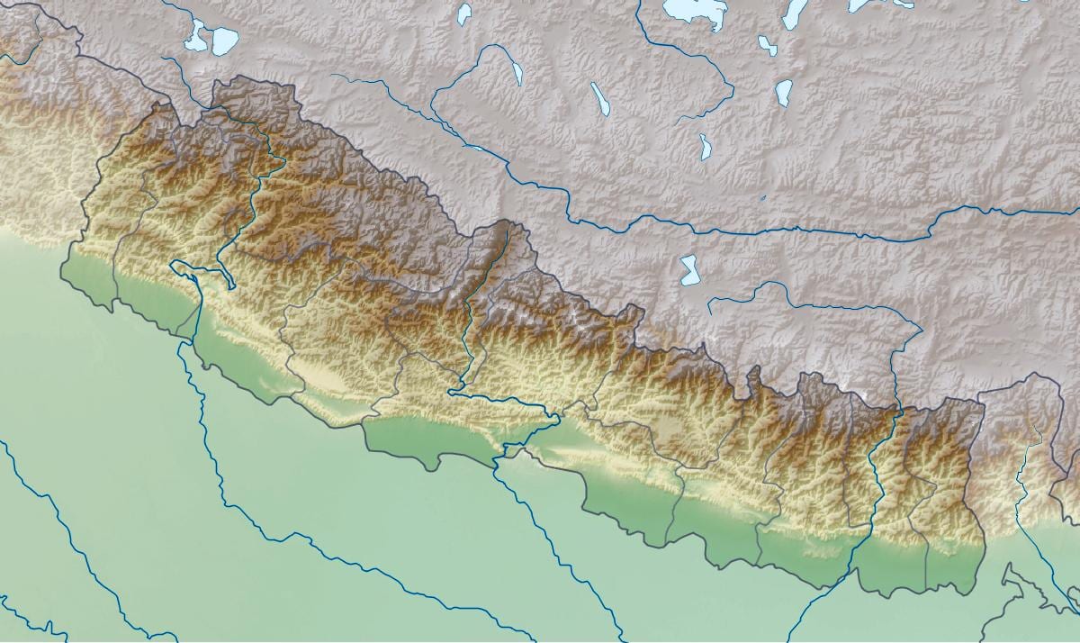 ನೇಪಾಳ 3d ನಕ್ಷೆ