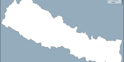 ನಕ್ಷೆಯ ಖಾಲಿ ನೇಪಾಳ