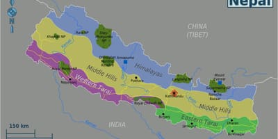 ನಕ್ಷೆ ಮೂಲ ನೇಪಾಳ