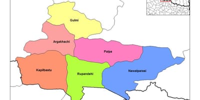 ನಕ್ಷೆ rupandehi ನೇಪಾಳ